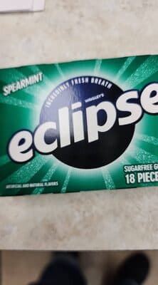 SPEARMINT SUGARFREE GUM, SPEARMINT