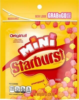 Mini Starburst Fruit Chews Original