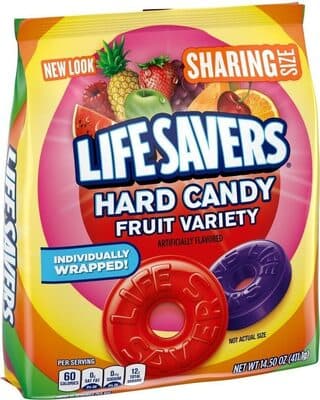 Life savers fruit variety hard candy