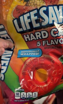 Life savers hard candy 5 flavors