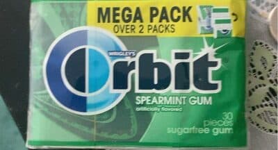 SPEARMINT SUGARFREE GUM