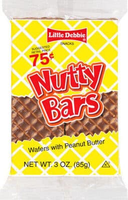 WAFERS WITH PEANUT BUTTER, PEANUT BUTTER