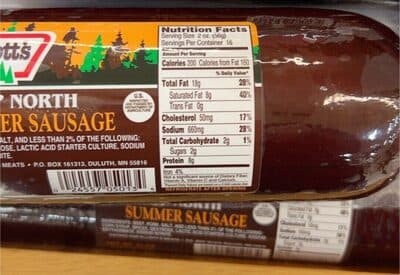 SUMMER SAUSAGE
