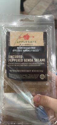 Uncured Peppered Genoa Salami