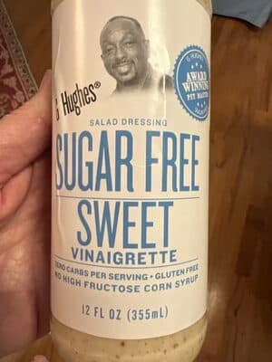 SUGAR FREE SWEET VINAIGRETTE SALAD DRESSING