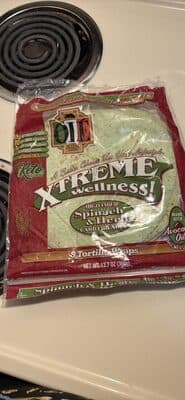 SPINACH & HERBS TORTILLA WRAPS, SPINACH & HERBS