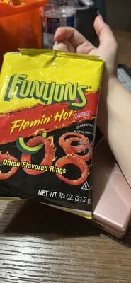 Flamin' Hot Onion Flavored Rings