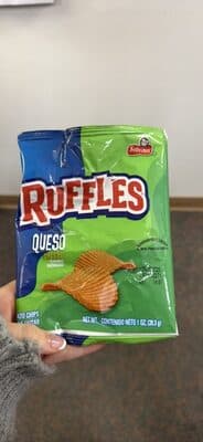 Ruffles Queso Cheese Flavored Potato Chips