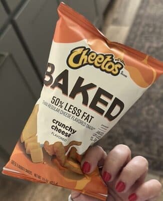 BAKED Crunchy Cheese flavored