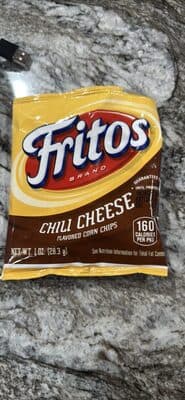 Chili Cheese Flavored Corn Chips