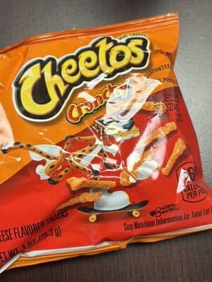 Crunchy — contains FD&C Yellow No. 6