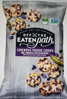 Chickpea Veggie Crisps Made With Real Purple Sweet Potatoes
