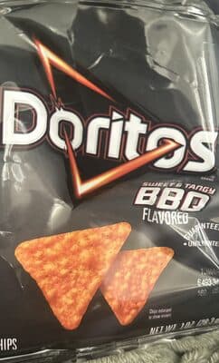 Doritos Sweet & Tangy BBQ Flavored Tortilla Chips