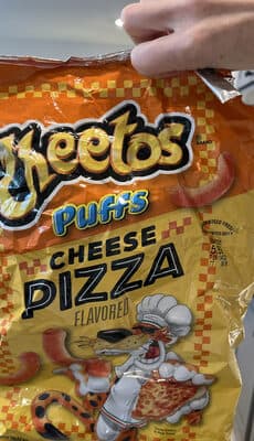 Cheetos Puffs Cheese Pizza Flavored