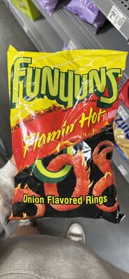 Flamin' Hot Onion Flavored Rings