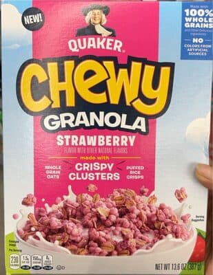 STRAWBERRY GRANOLA, STRAWBERRY