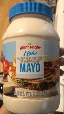 LIGHT MAYO MAYONNAISE, LIGHT