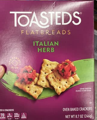 Flatbreads Italian Herb
