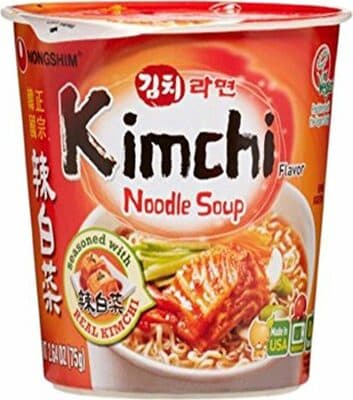 Kimchi cup noodle