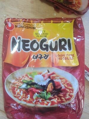 SPICY SEAFOOD FLAVOR NEOGURI, SPICY SEAFOOD