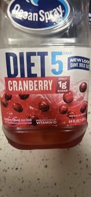 Diet Cranberry Flavored Juice Drink