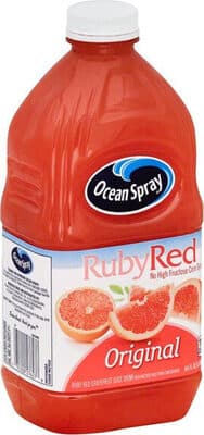 Ruby Red Grapefruit Juice Drink