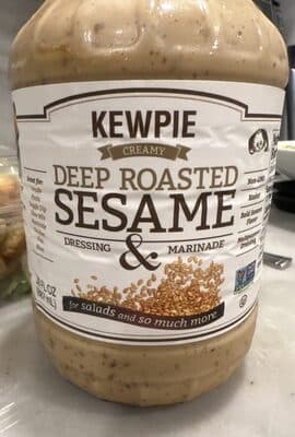 Deep Roasted Sesame Dressing & Marinade