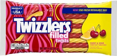 Twizzlers filled twists