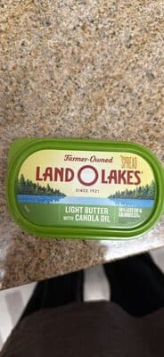 LIGHT BUTTER WITH CANOLA OIL SPREAD