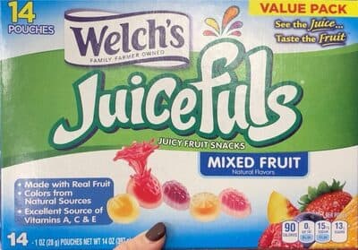 JUICEFULS JUICY FRUIT SNACKS, JUICEFULS