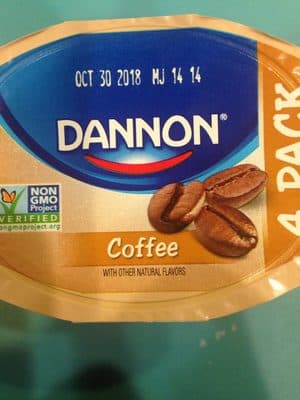 COFFEE LOWFAT YOGURT, COFFEE