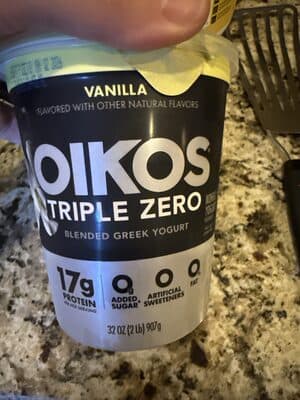 Vanilla Blended Greek Yogurt