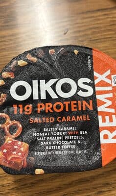 Salted Caramel Oikos Greek Yogurt