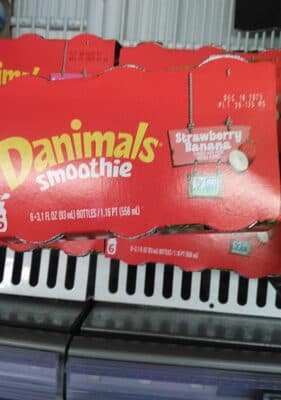 Danimals Strawberry Banana Smoothie