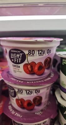 Nonfat greek yogurt cherry L&F