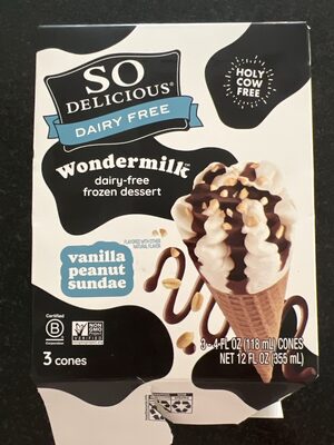 Vanilla Peanut Sundae [Cone]