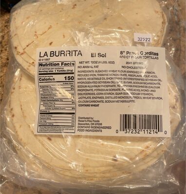 La Burrita - 8" Press Gorditas