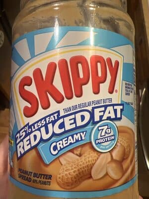 CREAMY PEANUT BUTTER SPREAD, CREAMY