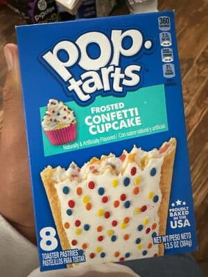 Frosted Confetti Cupcake Pop-Tarts