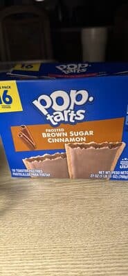 Frosted Brown Sugar Cinnamon Poptarts