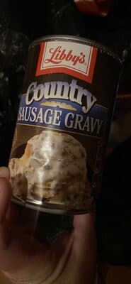 COUNTRY SAUSAGE GRAVY, COUNTRY SAUSAGE