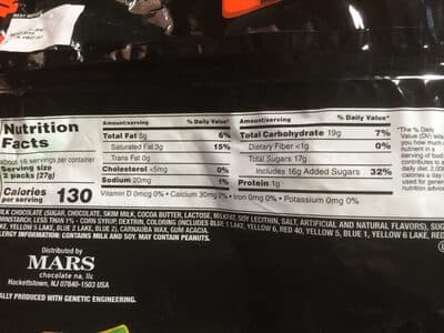 Fun size milk chocolate candies, milk chocolate