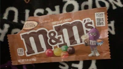 CABREW CHOCOLATE CANDIES 190 M&Ms m NET WT 1.41 02