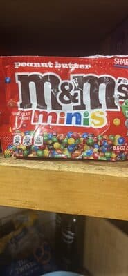 peanut butter m&m's minis