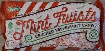 MINT TWISTS CRUSHED PEPPERMINT CANDY, MINT TWISTS