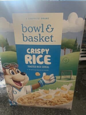 CRISPY RICE TOASTED RICE CEREAL, CRISPY RICE