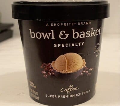 SPECIALTY, COFFEE SUPER PREMIUM ICE CREAM, COFFEE