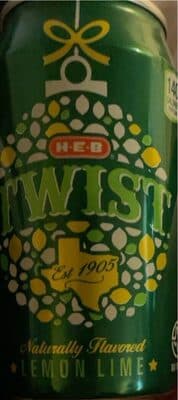 TWIST LEMON LIME SODA, TWIST
