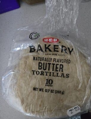 Butter Tortillas