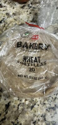 Wheat Tortillas